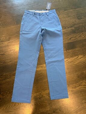 Vineyard Vines Light Blue Straight-Fit Chinos